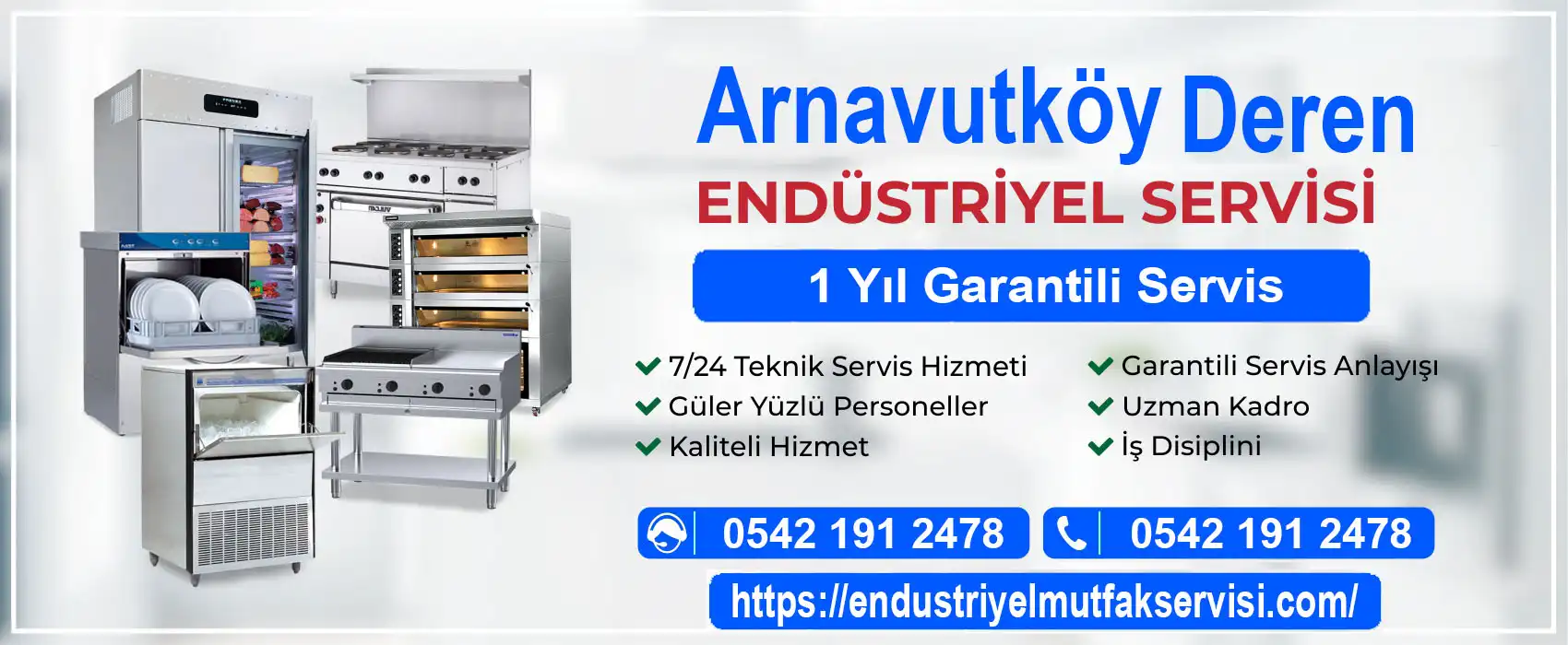Arnavutköy Deren Endüstriyel Mutfak Servisi