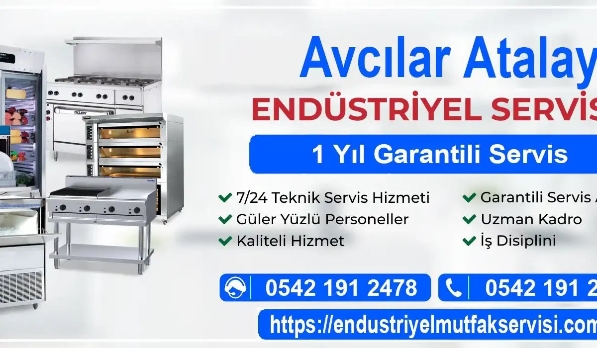 Avcılar Atalay endüstriyel mutfak servisi