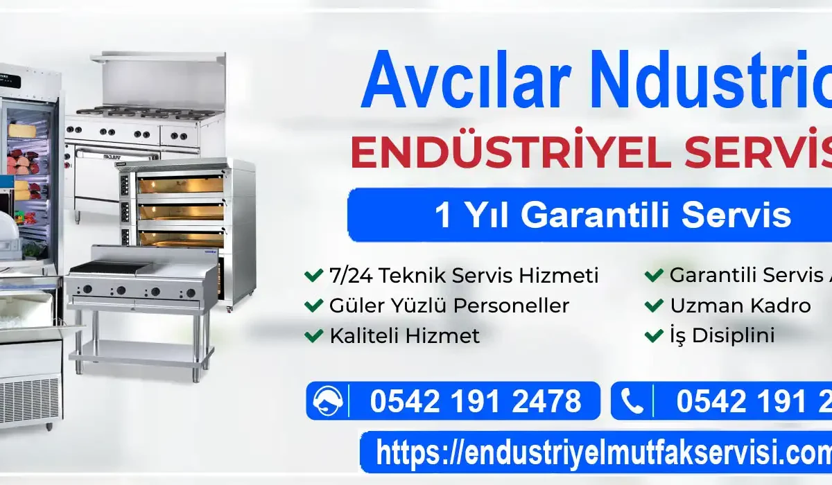 Avcılar Ndustrio endüstriyel mutfak servisi
