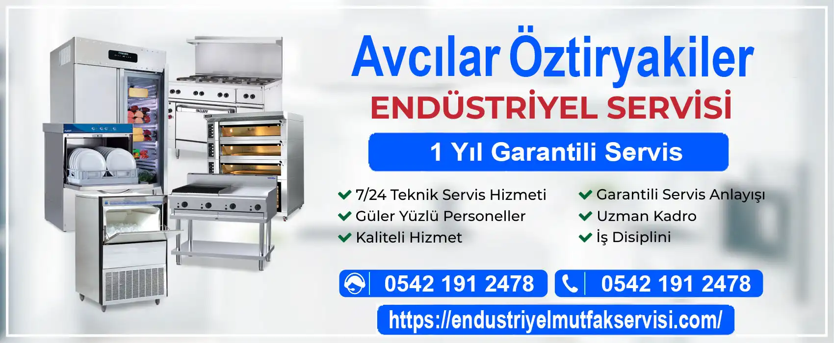 Avcılar Öztiryakiler endüstriyel mutfak servisi
