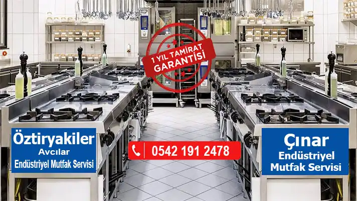Avcılar Öztiryakiler sanayi tipi mutfak tamircisi