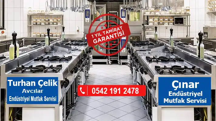 Avcılar Turhan Çelik Sanayi Tipi Mutfak Servisi
