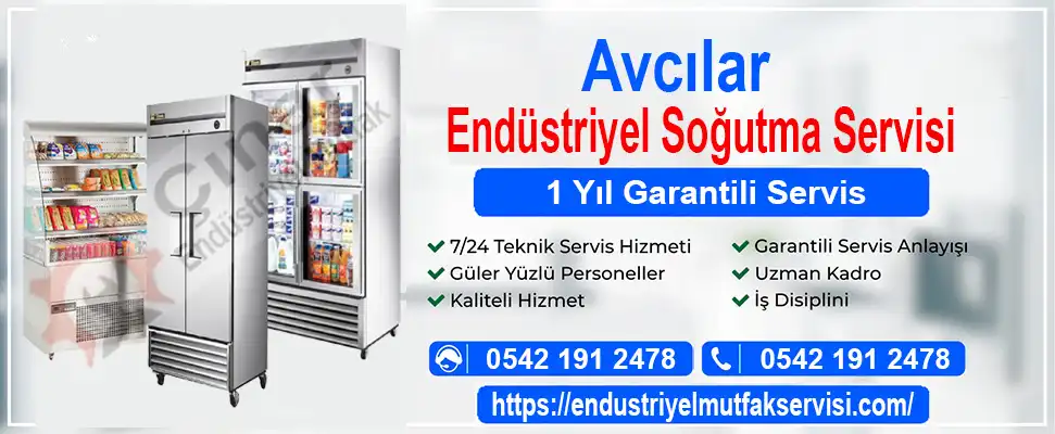 Avcılar endüstriyel soğutma tamircisi