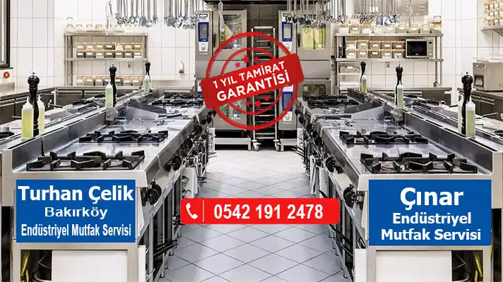 Bakırköy Turhan Çelik Sanayi Tipi Mutfak Servisi