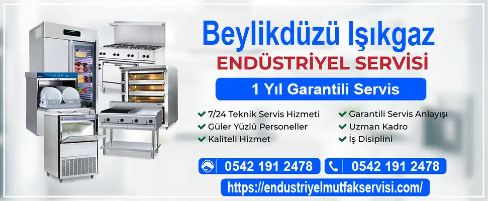 Beylikdüzü Işıkgaz endüstriyel mutfak servisi