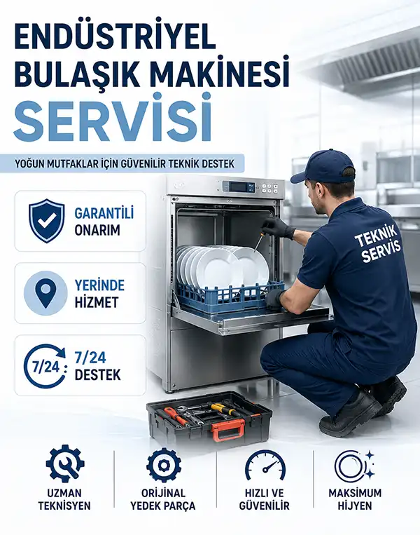 Endüstriyel Bulaşık Makinesi Servisi