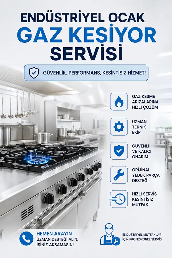 Ocak Gaz Kesiyor Servisi