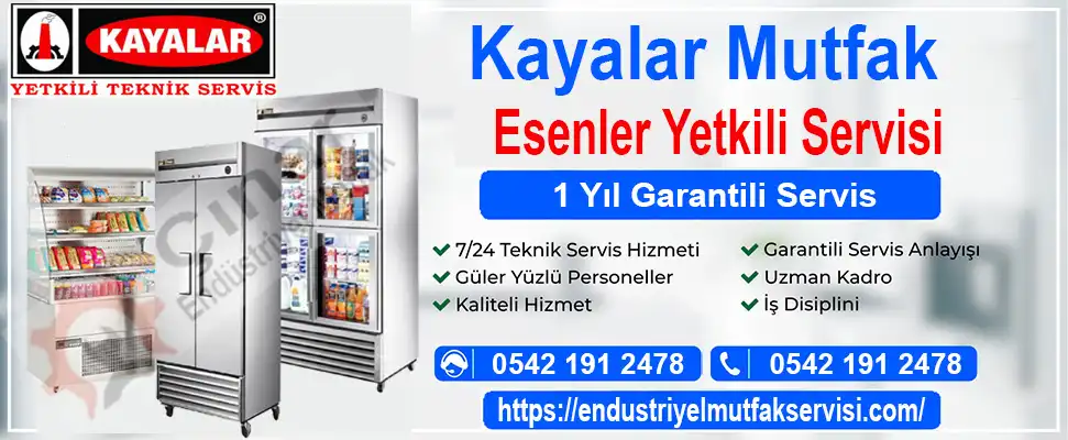 Esenler kayalar mutfak yetkili servis