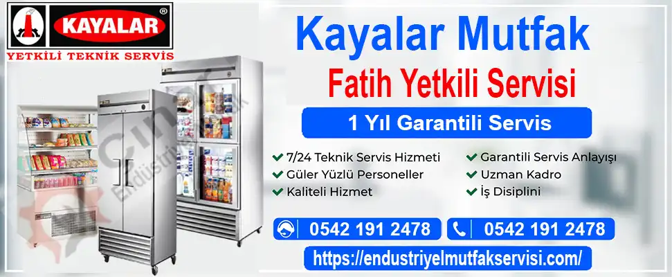 Fatih kayalar mutfak yetkili servis