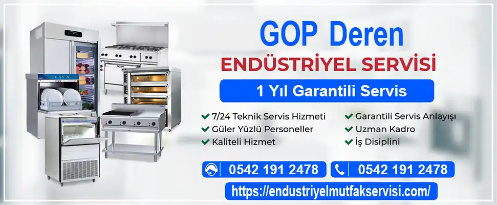 Gaziosmanpaşa Deren endüstriyel mutfak servisi