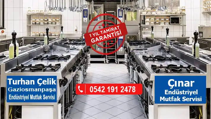 Gaziosmanpaşa Turhan Çelik Sanayi Tipi Mutfak Servisi