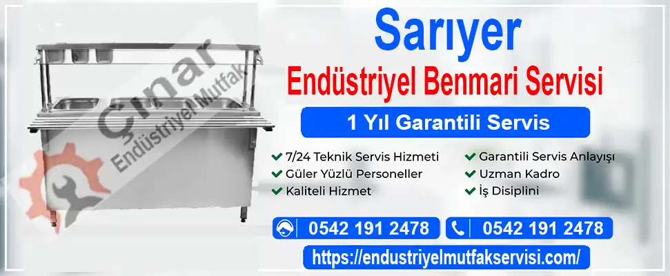 Sarıyer endüstriyel benmari servisi