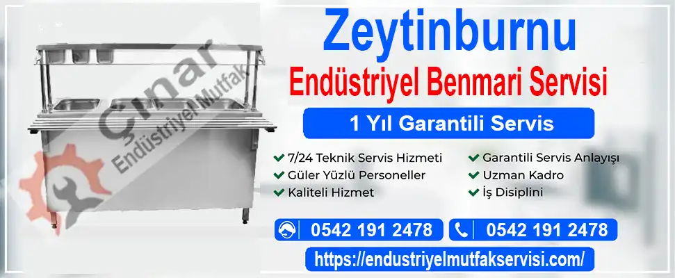 Zeytinburnu endüstriyel benmari servisi