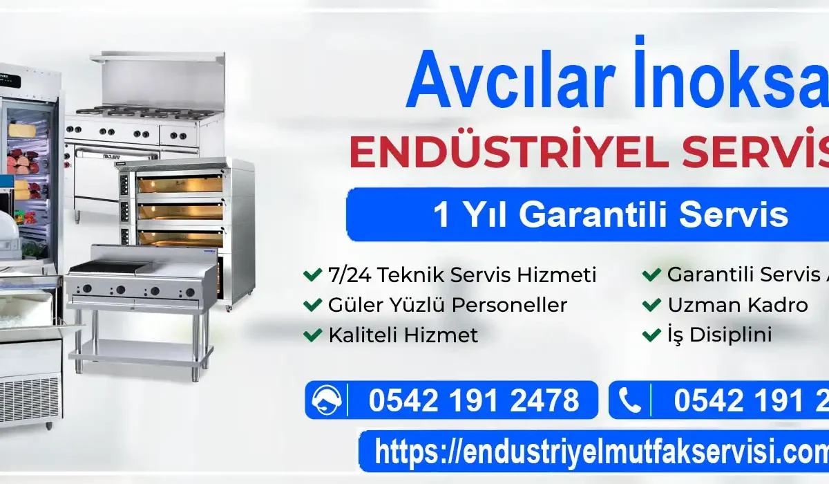 avcilar inoksan endüstriyel mutfak servisi
